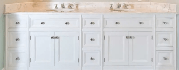 Shaker Doors of Vanity Cabinet VA24-005