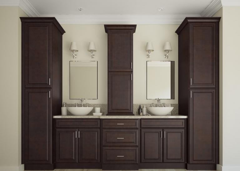 RTA bathroom vanity cabinets