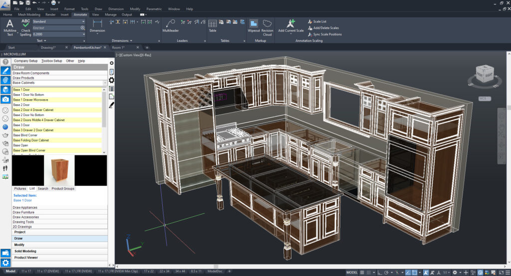 AI-driven software generating optimized cabinet layout designs
