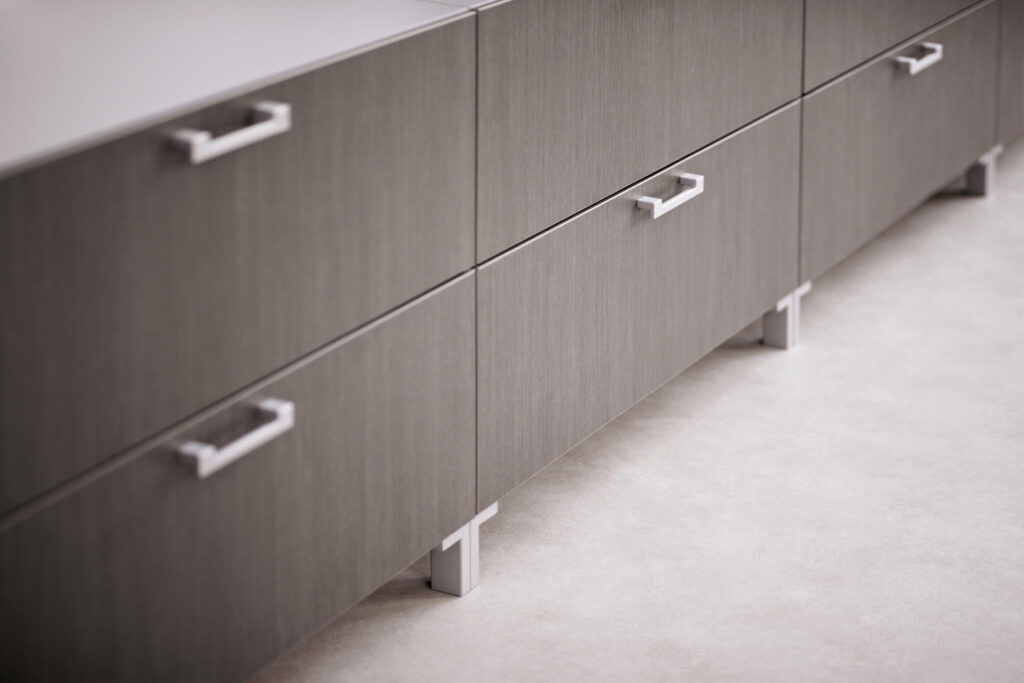 A Steelcase KD workstation, designed for flexible office layouts