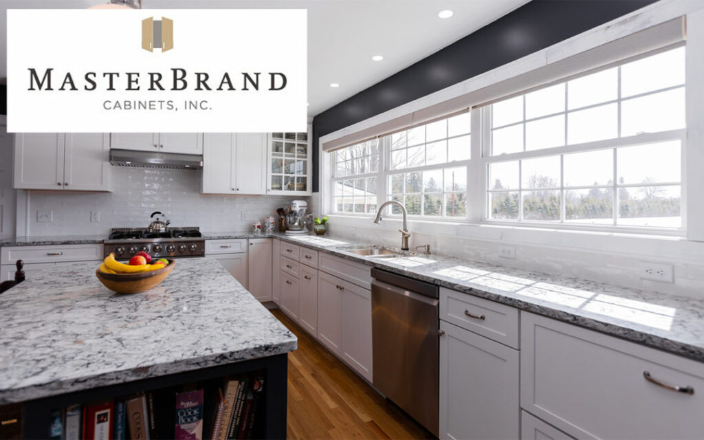 High-end kitchen cabinets produced by MasterBrand for wholesale buyers