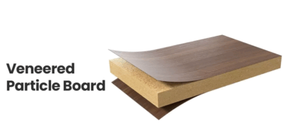 veneered particle board cabinets